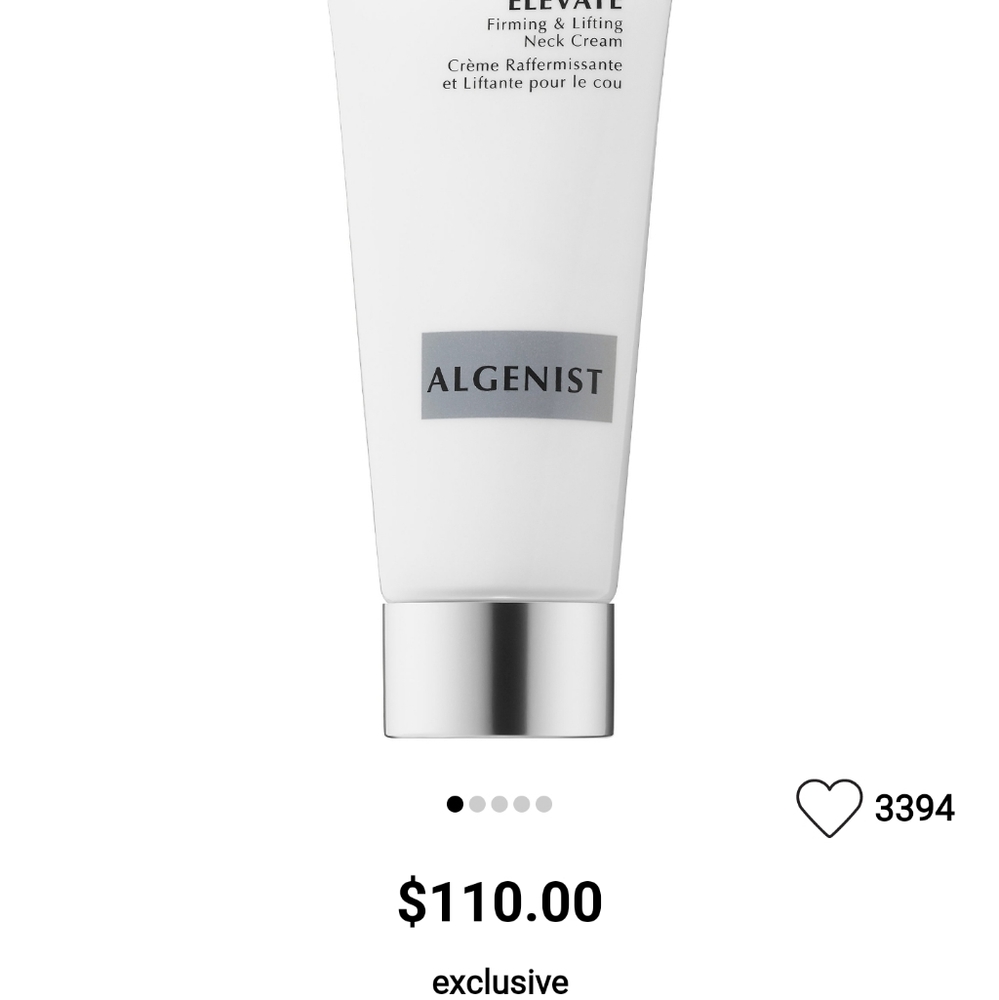 Algenist Elevate Neck Cream